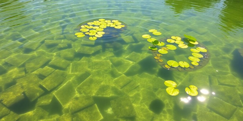 Professional pond cleaning services in Ottawa, restoring water clarity 