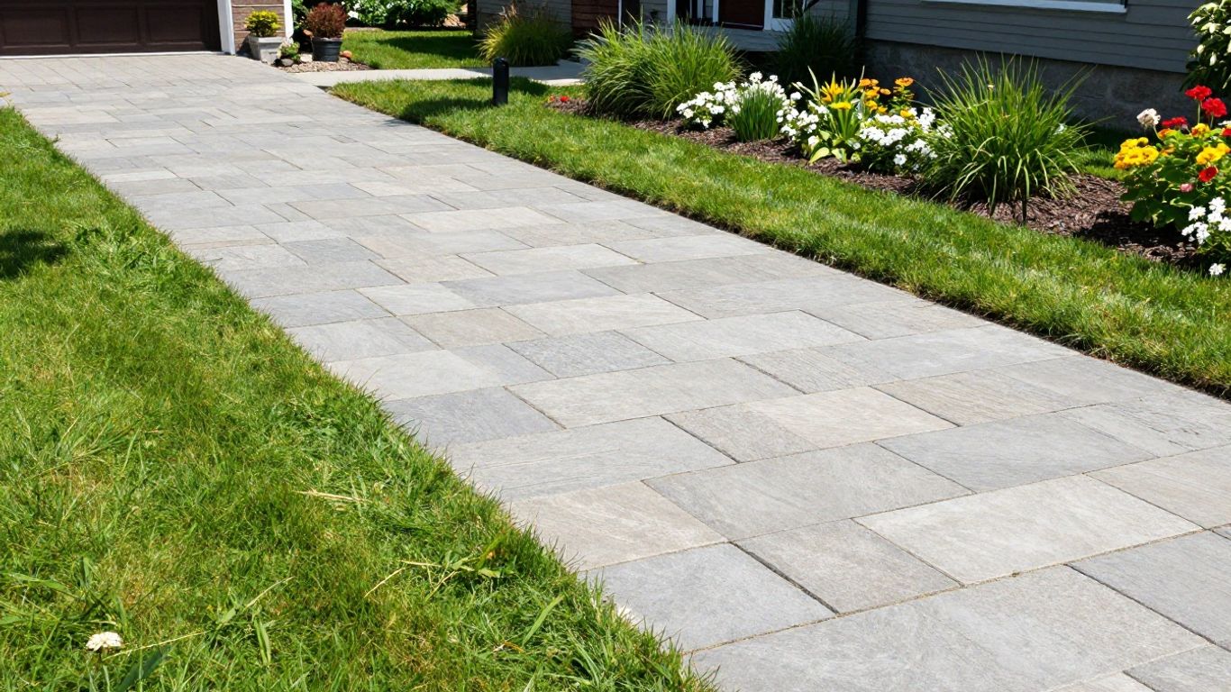 Finished interlock patio in Ottawa highlighting design and materials that influence interlock price